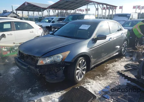 2010 Honda Accord 3.5 Ex-L from USA, damaged, VIN 1HGCP3F85AA012827